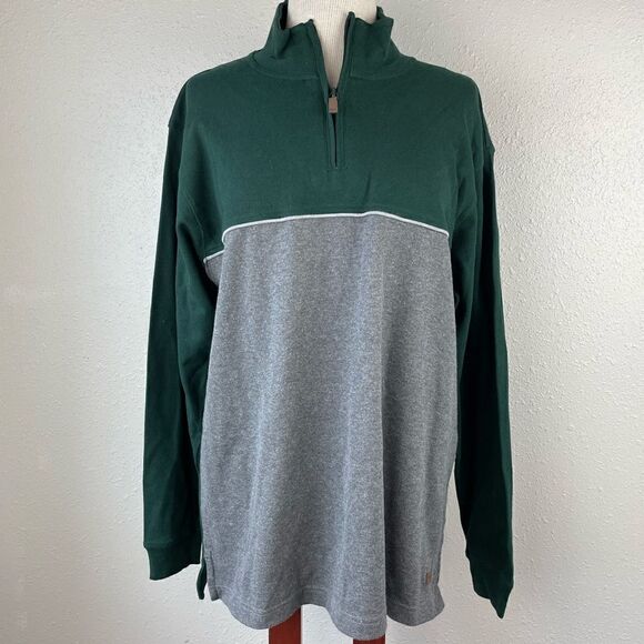 NWT Wranglers Quarter Zip Pullover Shirt Size M - Picture 1 of 7